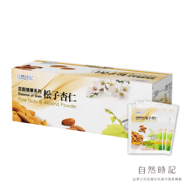 自然時記 百榖精華松子杏仁 25g/包*30包(盒裝)