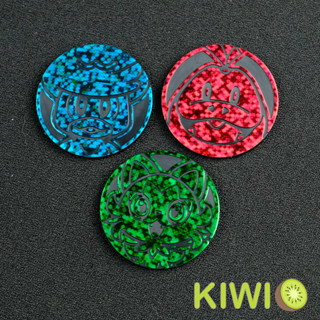 KIWI PTCG 中文版 新葉喵 呆火鱷 潤水鴨 硬幣 寶可夢 起始組合ex
