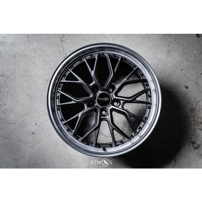 【超鑫國際】 Atmos X Wheels X15 18吋旋壓鋁圈 5孔108 5孔112 5孔114.3 深唇 卯釘