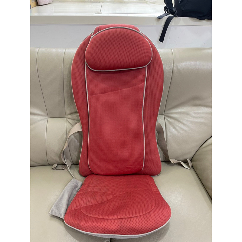 二手 OSIM 紅色背感按摩墊OS-3605 uRelax按摩椅墊健康家電 半身按摩
