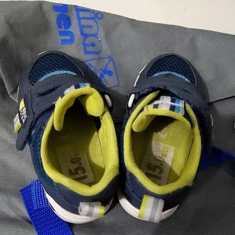 （自洗）（二手）MOONSTAR 月星 日本 3E寬楦 機能鞋 童鞋
