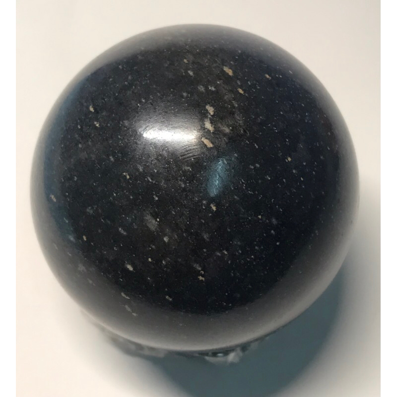 天然材質-藍砂石圓球B038