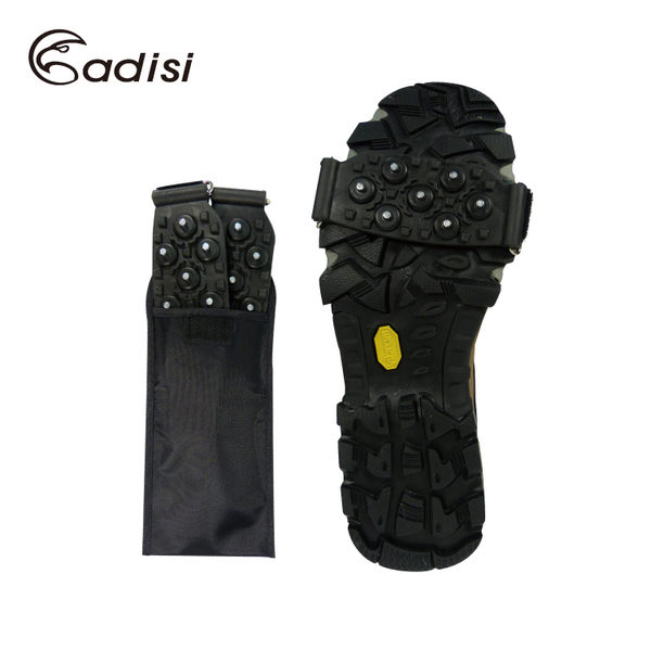 ADISI 簡易型防滑釘鞋套 AS14148 / 單一尺寸 / 附外袋 / 雪地旅行裝備 /