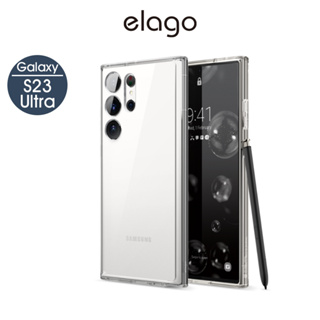 <elago>[代理正品] Galaxy S23 Ultra 6.8吋超透明Hybrid手機殼 現貨
