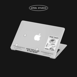 【現貨】【APEEL STUDIO】個性雛菊 MacBook 全包防摔保護殼 Pro 13 Air M1M2