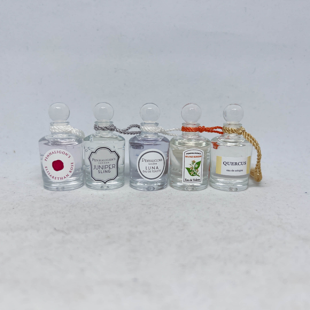 二手香水🔮潘海利根小香禮盒5ml：皇家橡樹、杜松司令、布倫海姆、牧羊少年、黑玫瑰、伊莉莎白玫瑰、月亮女神、蜜語橙香