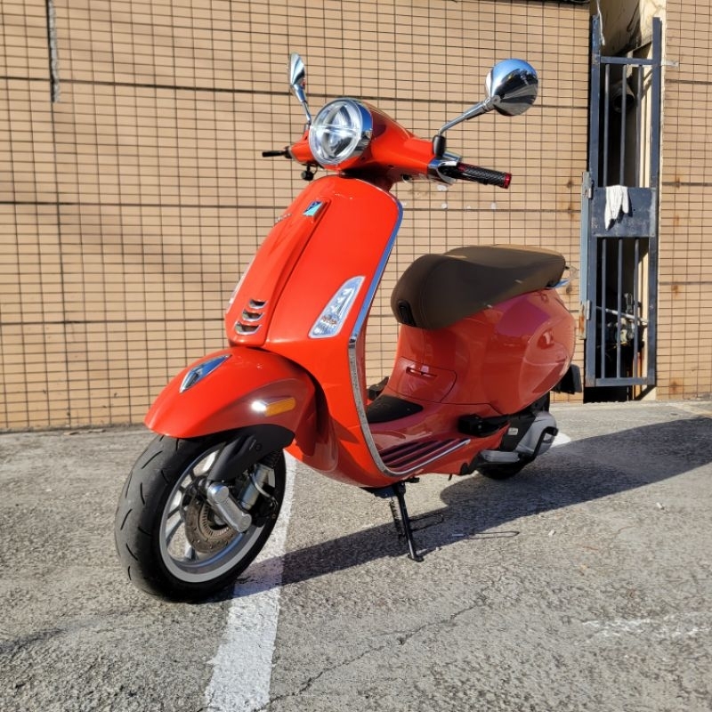 Vespa primavera 全台托運/過戶保險辦到好/售後保修售前保養免頭款免保人二手機車分期貸款大羊紅牌黃牌代步車