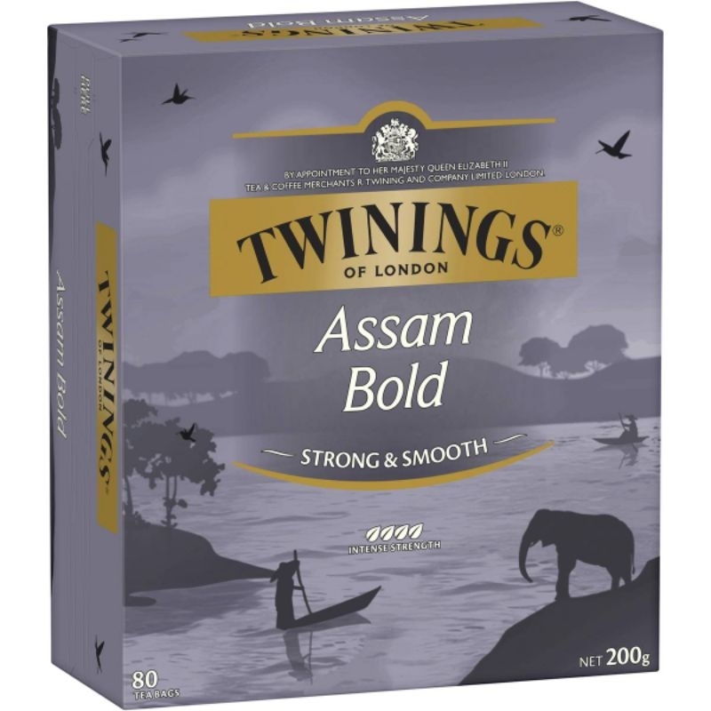 澳洲代購｜Twinings 唐寧茶 阿薩姆紅茶系列 80入盒裝 茶包裸裝
