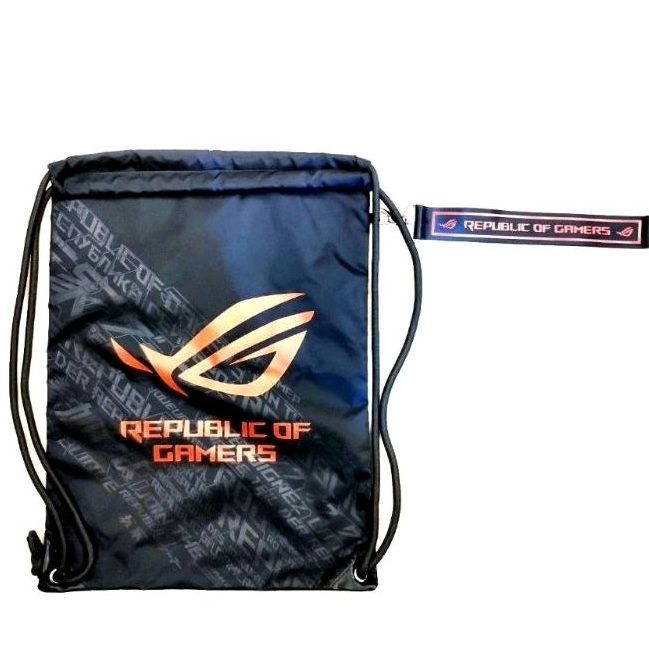 現貨 ASUS ROG 運動束口袋/潮流側肩包/棒球帽/限量積木/水洗透氣雙層口罩/交換禮物/敗家之眼 收藏必備