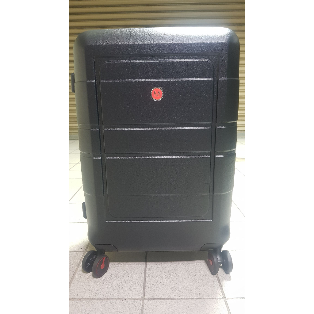 [直購1450] MONDAINE 瑞士國鐵 24吋行李箱 黑色 PET 硬殼行李箱