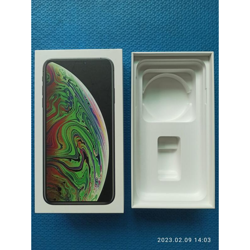 單賣空盒:蘋果手機Apple Xs MAX配備Lightning接頭的EarPods A2101-所有配件如圖-原廠外盒