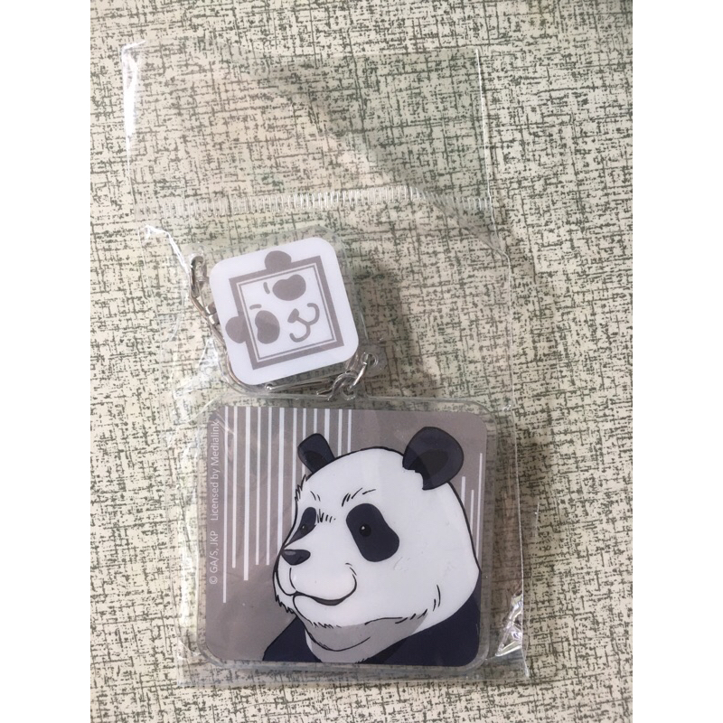 咒術迴戰丨熊貓胖達icon吊飾 鑰匙圈