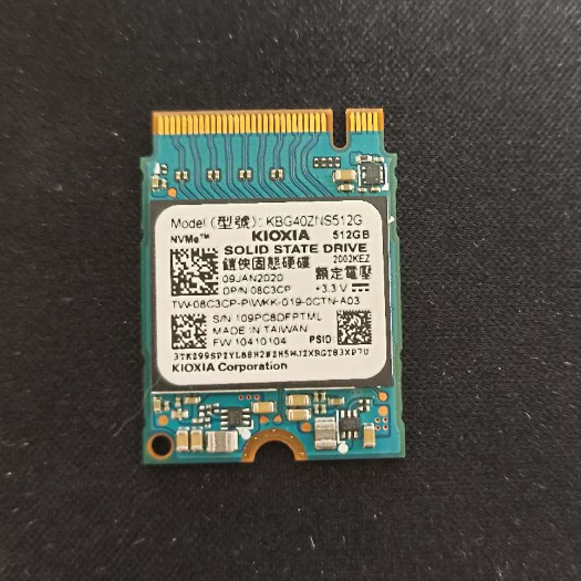 【KIOXIA 鎧俠】SSD BG4 512G (拆機良品)