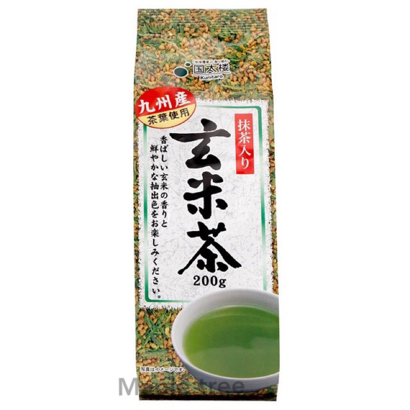 🍁日🍁國太樓 抹茶入玄米茶 200g