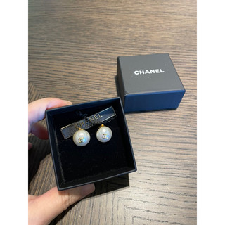 ❌售出！CHANEL vintage夾式珍珠款耳環