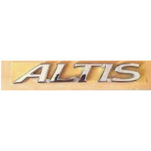 TOTOTA ALTIS 01-13 後蓋標誌(ALTIS)  賣場另有各車係大小鈑金零件歡迎詢問