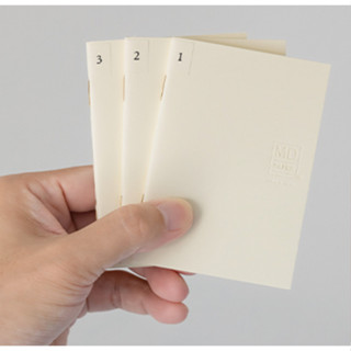 MIDORI MD Notebook 輕量筆記本 A7尺寸 「空白/方格/橫線」『無罫/方眼罫/橫罫』【立夏手帳生活】