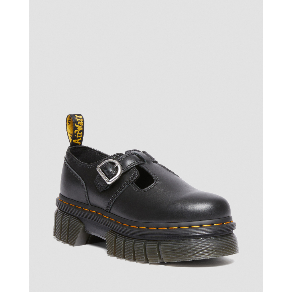 麻緹子 Dr.Martens 英國 馬汀大夫 1H38 Audrick T Bar 黑 經典 厚底娃娃鞋 經典 復刻 女