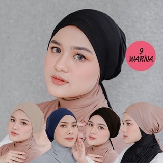 (LANGSUNG KIRIM)Ciput Arab Turki tali jersey dalaman jilbab