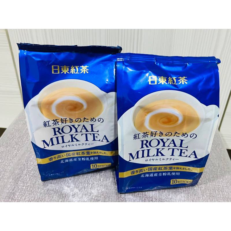 《瑄牛牛小舖》【現貨】日本🇯🇵進口 超夯 「日東紅茶」-皇家奶茶 Royal milk tea(14g*10)來囉來囉～