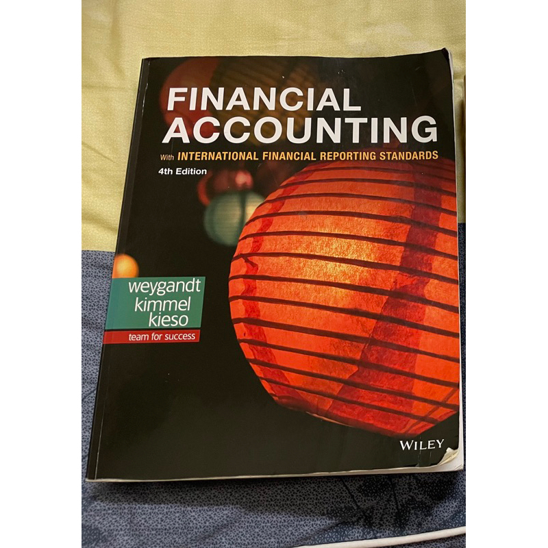 會計學 原文書 Financial accounting 4th 第四版 二手書