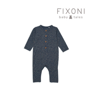 Brands4Kids 燦燦繁星-長袖連身兔裝(藍)_Fixoni系列(4種尺寸可選)