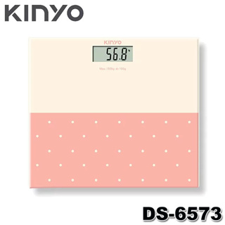 【3CTOWN】含稅附發票 KINYO 金葉 DS-6573 日系甜美造型體重計 體重機