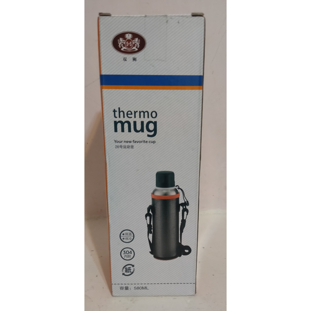 【現貨】 雙獅 thermo mug 304 不鏽鋼 保溫瓶 運動壺 保冷瓶 580ml 水壺 隨身壺 運動瓶 隨身瓶