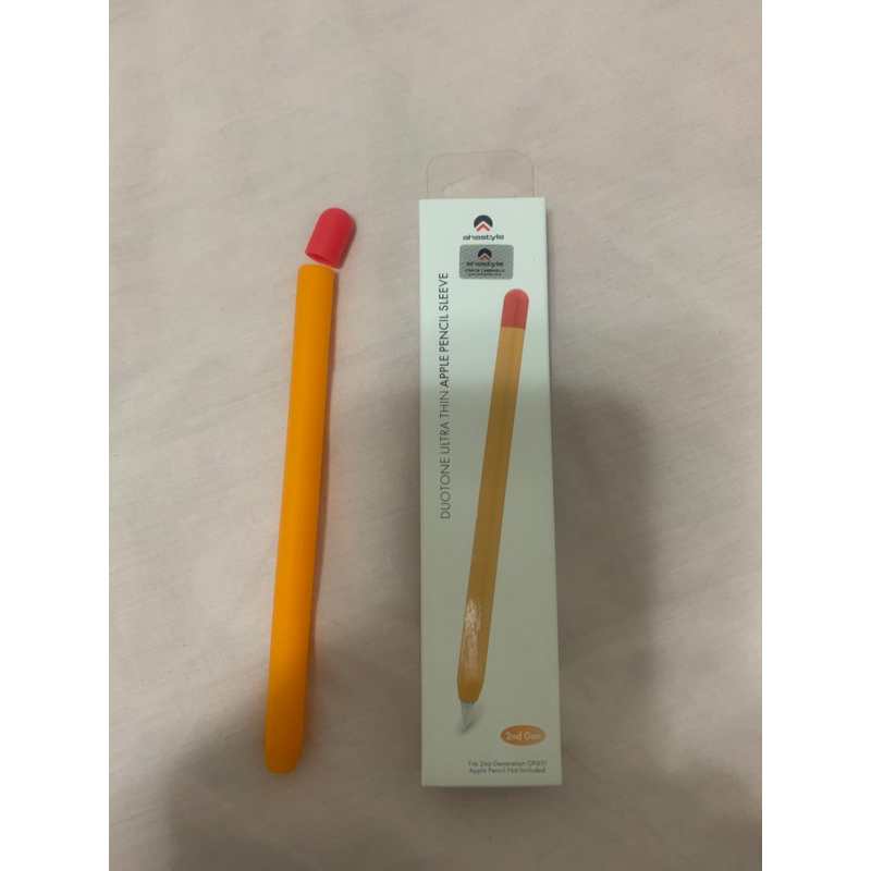 AHAStyle Apple Pencil 2代 撞色矽膠筆套 超薄保護套