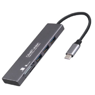伽利略 Type-C USB3.0 3埠 HUB + SD/Micro SD 讀卡機 型號24191
