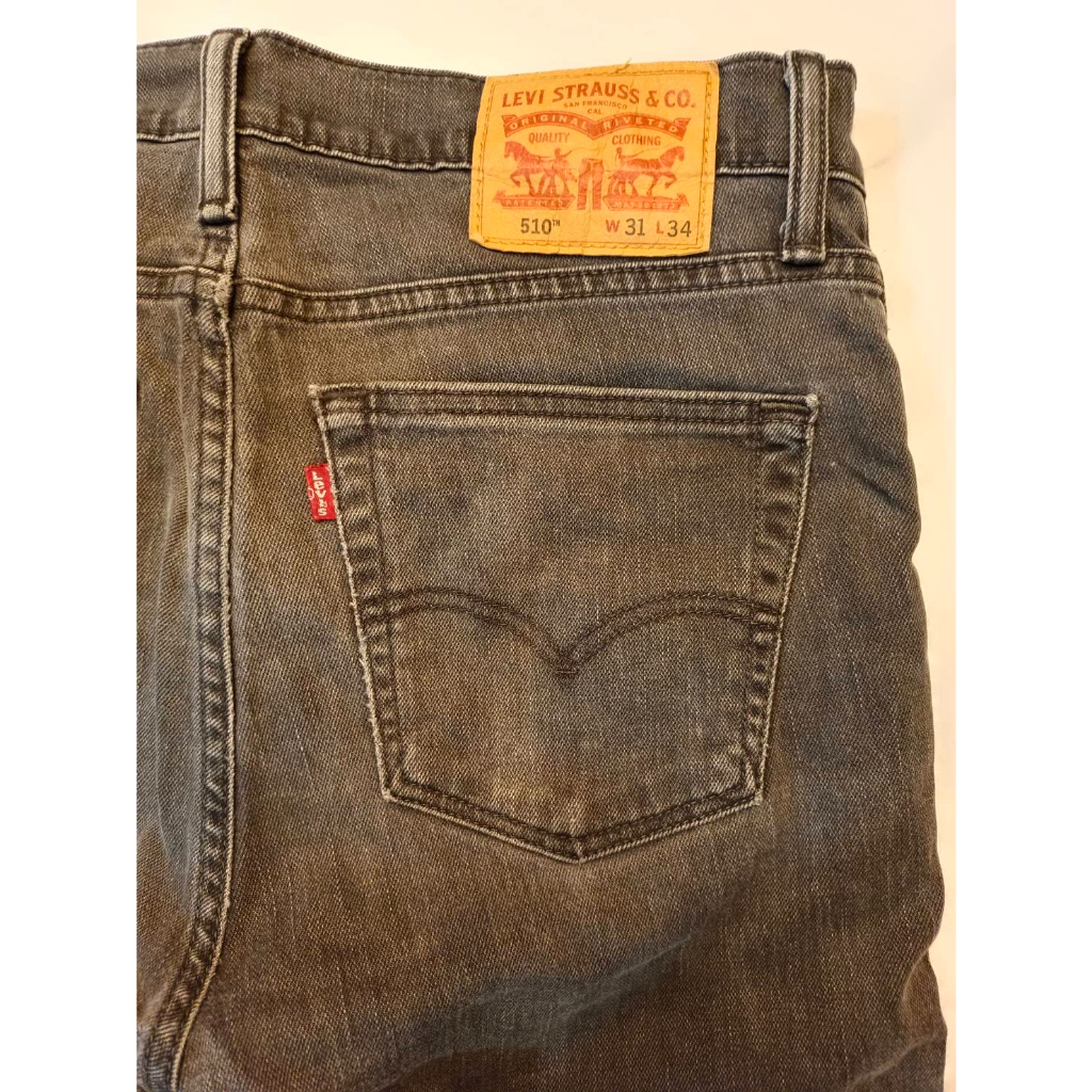 &lt;二手&gt;男 Levis 510 窄版牛仔褲 31腰