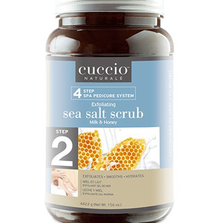 美國 CUCCIO 身體去角質 海鹽 手足去角質 深層去角質海鹽156oz 海鹽 去角質 磨砂膏 深層去角質