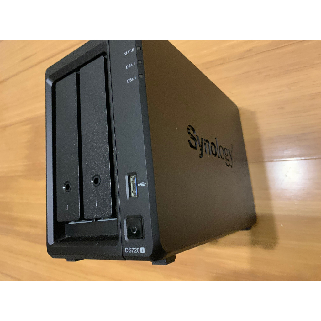 Synology 群暉 DS720+ NAS 網路儲存伺服器 (二手)