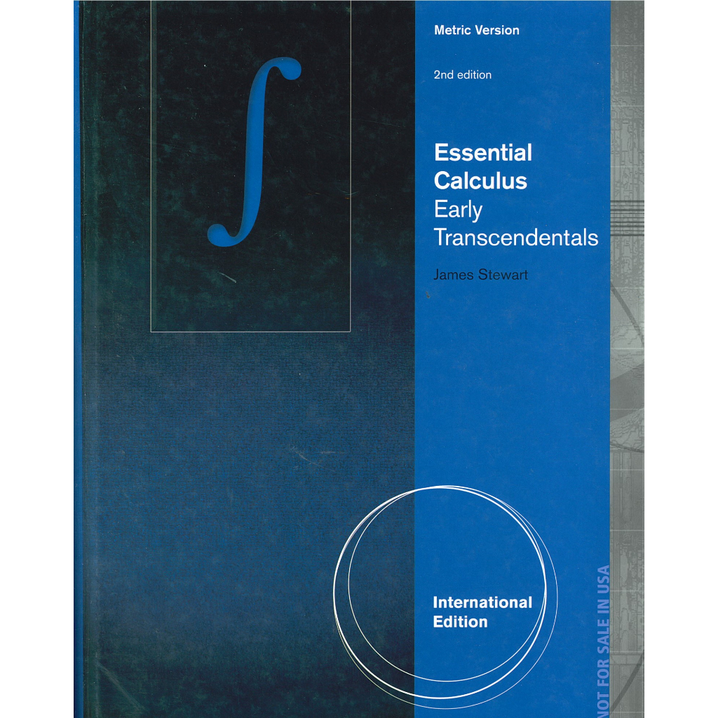 Essential Calculus Early Transcendentals, 2/e, James Slewart