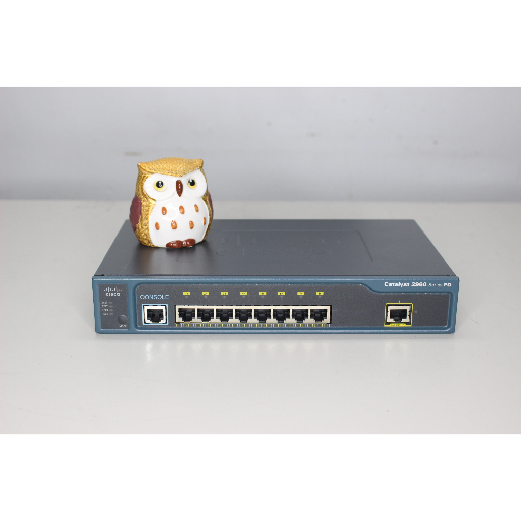 Cisco Catalyst WS-C2960PD-8TT-L 8-Ports External Switch