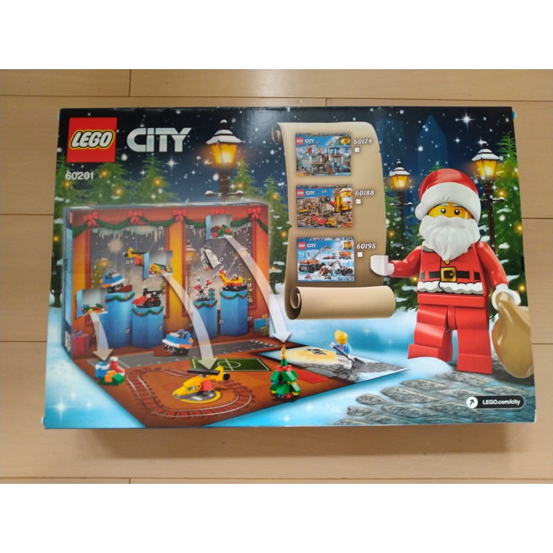 LEGO樂高 2018絕版品 60201 City系列 城市聖誕倒數曆 全新未拆