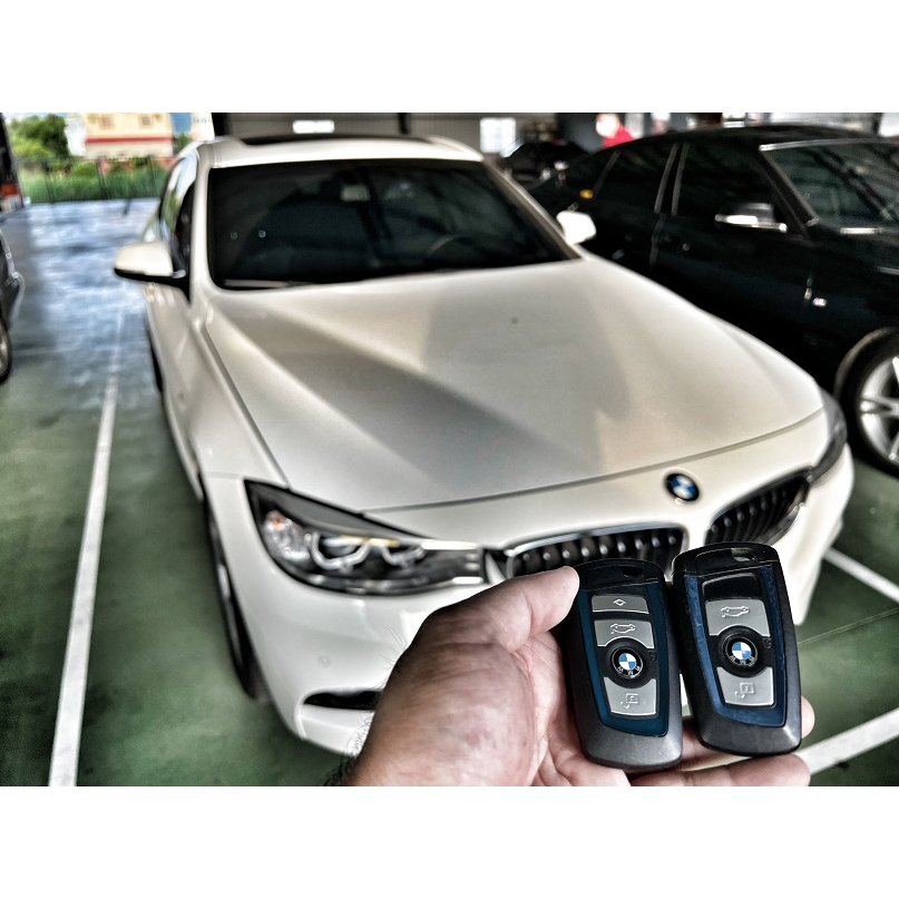 [到府服務]BMW 寶馬 汽車 晶片鑰匙 BMW F34 3系 備份 複製 電子鑰匙 拷貝 汽車晶片