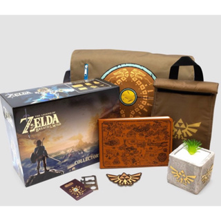 現+預 任天堂 Zelda曠野之息 薩爾達傳說 collector’s box 美國Target限定 水壺 便當盒 包包