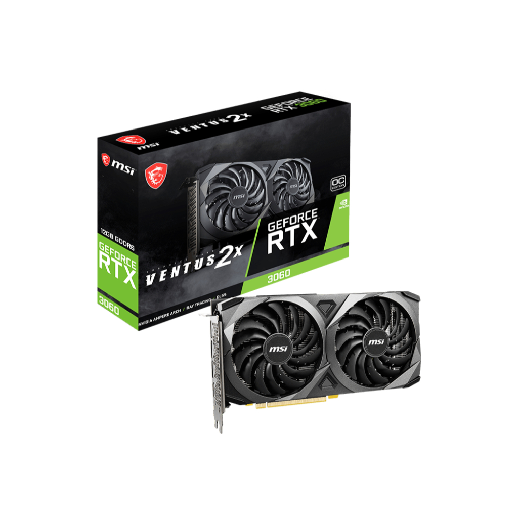 二手良品 MSI GeForce RTX 3060 VENTUS 2X 12G OC(免運)