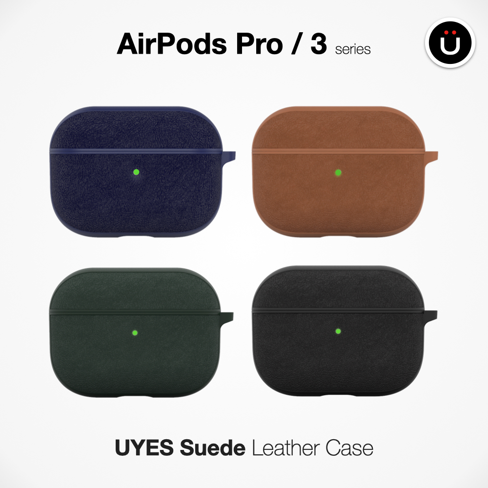 UNIU® AirPods Pro/3系列｜UYES 麂皮耳機保護套