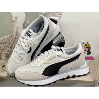 OHSHOES 👟PUMA Rider FV Future Vintage 流行休閒鞋 女 白黑 基本款38767211