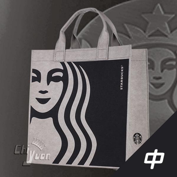 Starbucks 台灣星巴克 2022 星巴克 大象灰 NEW SIREN中禮袋提袋 黑女神 水洗牛皮紙 經典品牌