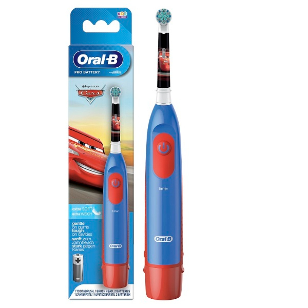 德國百靈 歐樂B / Oral-B &lt;新版&gt; 兒童電動牙刷（電池式）DB5.510.1K汽車款