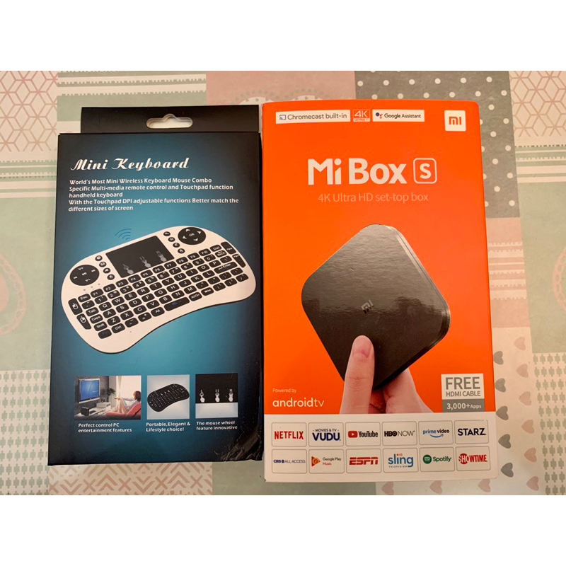 小米盒子S 正常版 含掌上型無線鍵盤