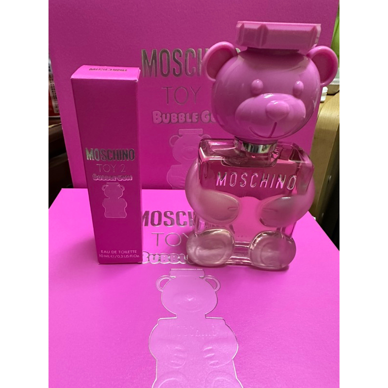 MOSCHINO買一送一泡泡熊女性淡香水❤️