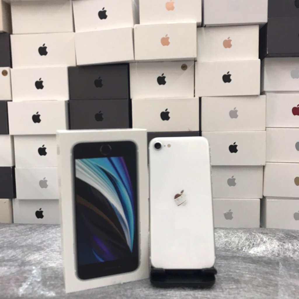 【原盒裝】Apple iPhone SE2 128G 4.7吋 白 手機 台北 師大買手機 可面交 9054
