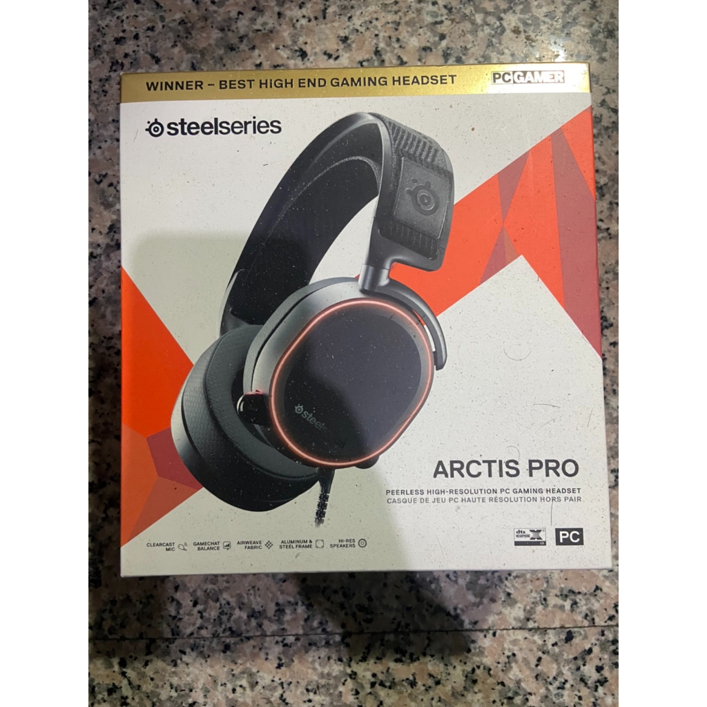 天水閣 STEEL ARCTIS PRO 耳機 二手少用