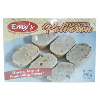 特價 菲律賓 Emy's 米香 巧克力 餅乾 可可 風味 奶粉糖 assorted polvoron 10pcs*24g