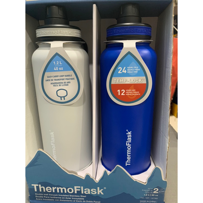 [好市多代購現貨］Thermoflask不鏽鋼保冷瓶1.2公升