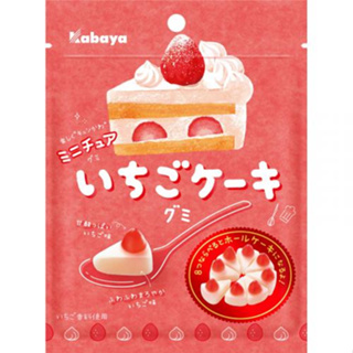 Kabaya卡巴 草莓蛋糕微型軟糖 40g